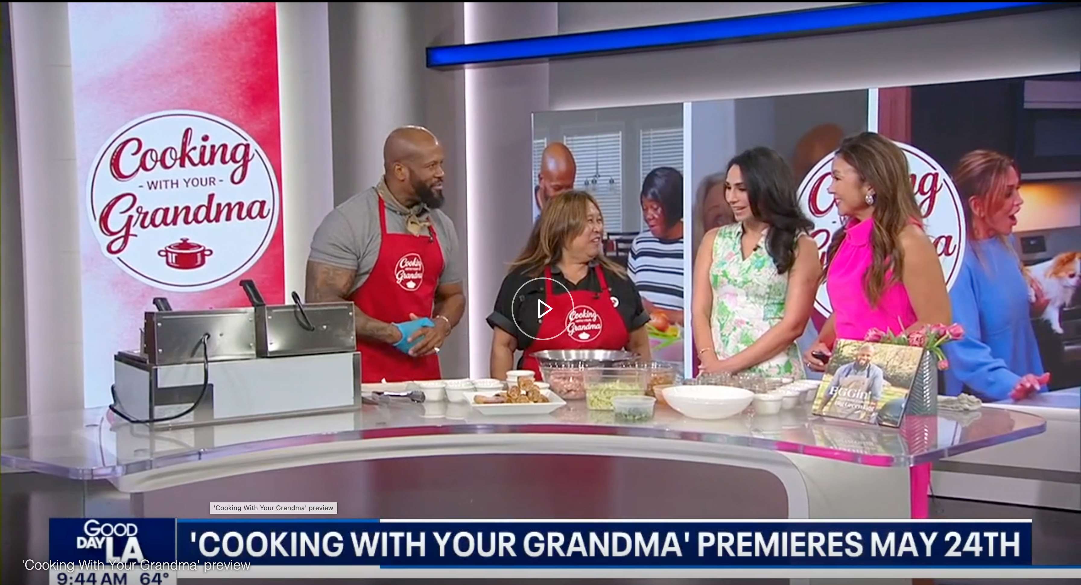 Cooking with your Grandma preview on FOX 11 Los Angeles